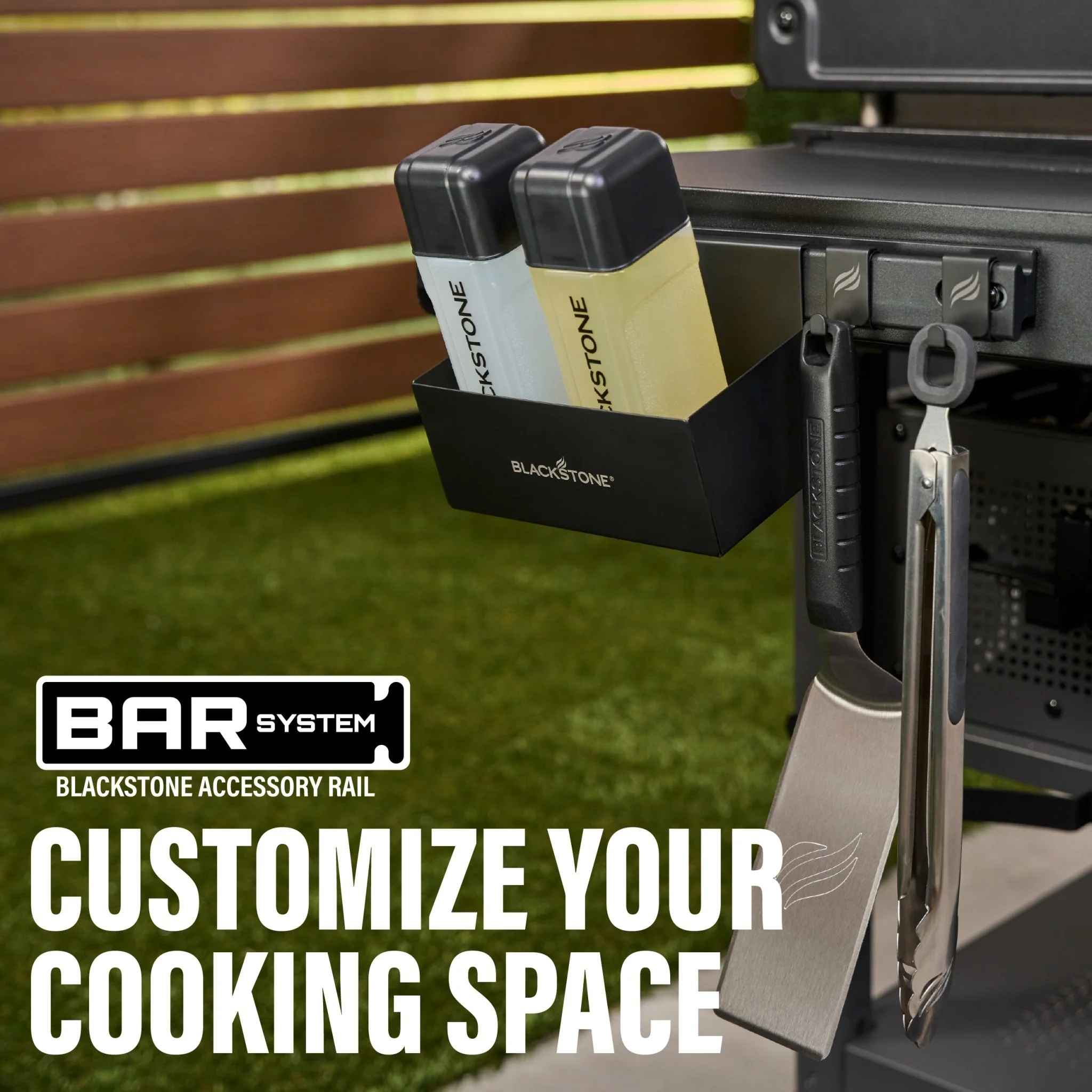 Culinary BAR System Tool Hooks, Grease Gate, and Tool Holder 8 Culinary BAR System Tool Hooks, Grease Gate, and Tool Holder