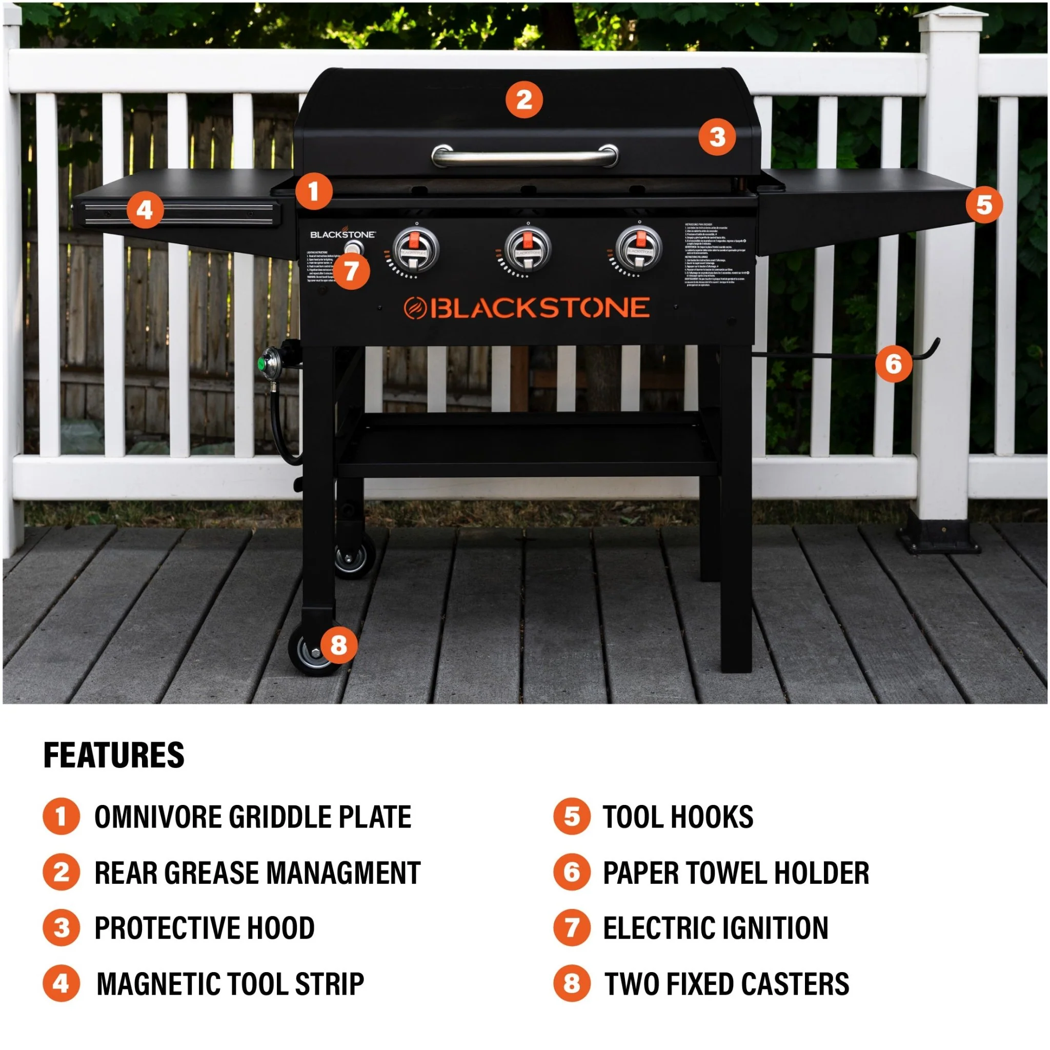 28" XL Griddle with Hood 3 28" XL Griddle with Hood